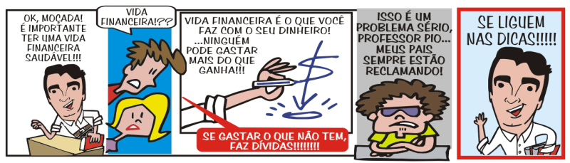 Portfólio — Tirinha candidato
